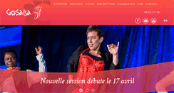 Desktop Screenshot of gosalsa.ca