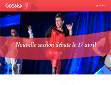 Tablet Screenshot of gosalsa.ca